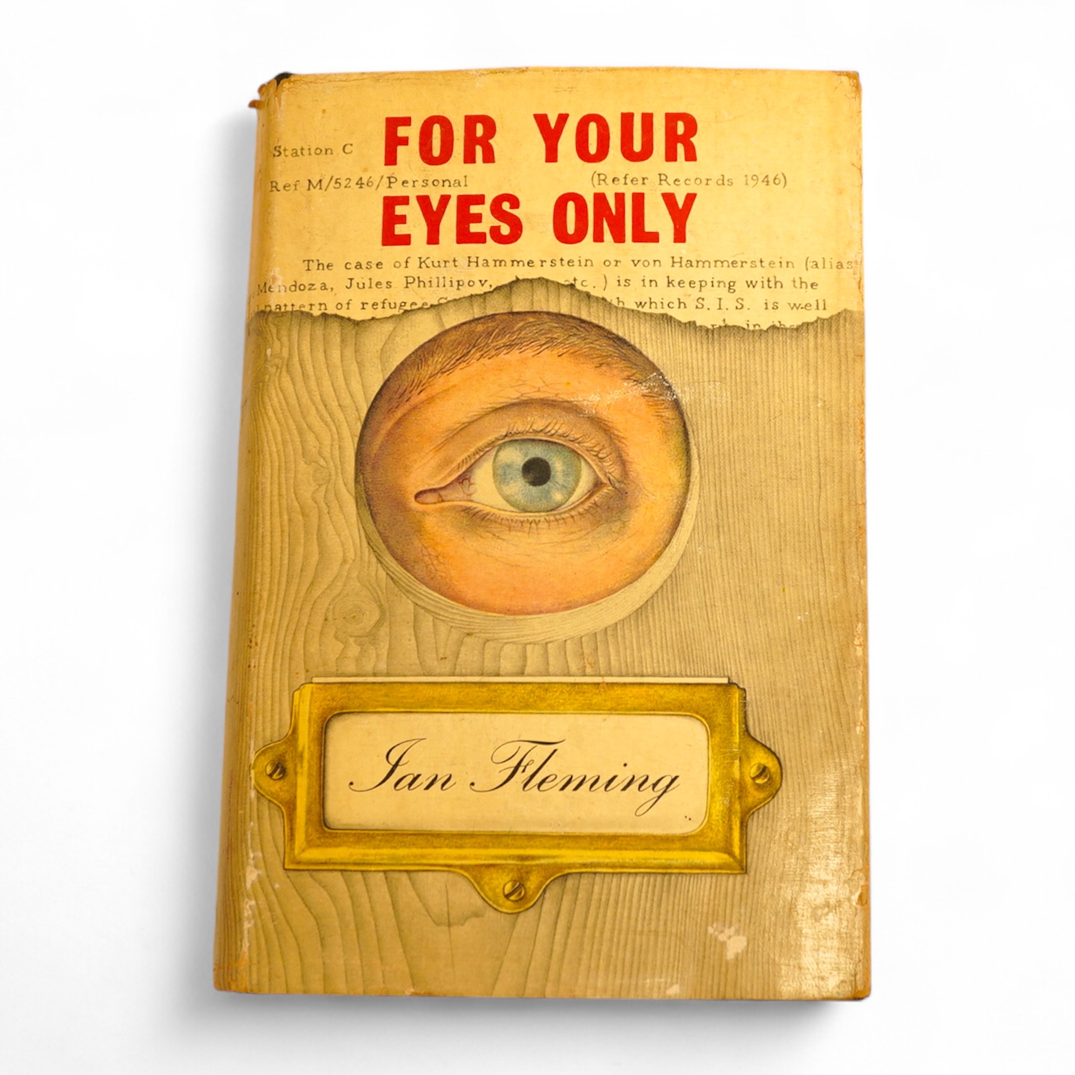 Fleming, Ian. For Your Eyes Only, first edition, 1960